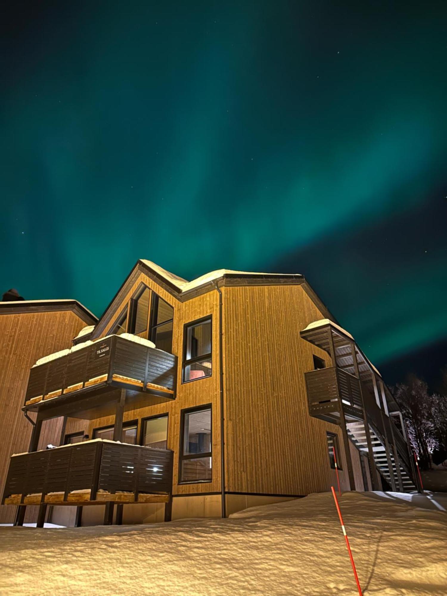 Skaidi Lodge - Modern Cabin Luxury - 6 Beds Хаммерфест Экстерьер фото